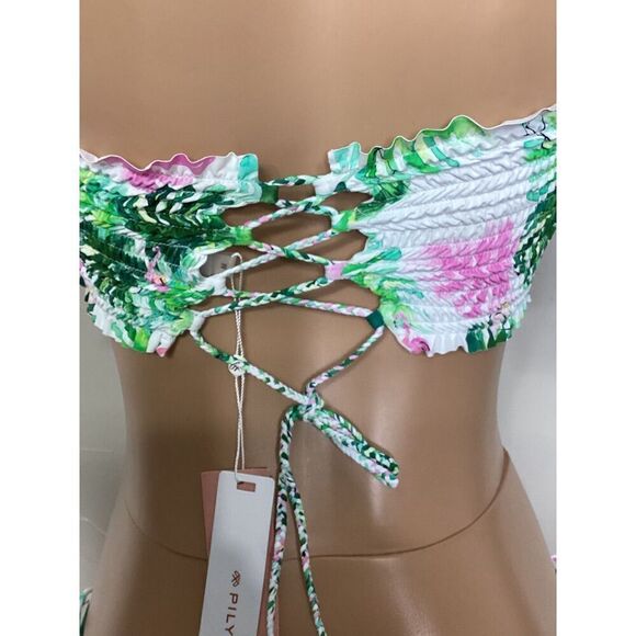 New. Pilyq flamingo bikini set. Normally $164 - Picture 9 of 12